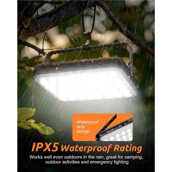 LED Camping Lantern Rechargeable 4000LM,20000mAh Portable Power Bank upto 144hrs - Picture 6 of 6